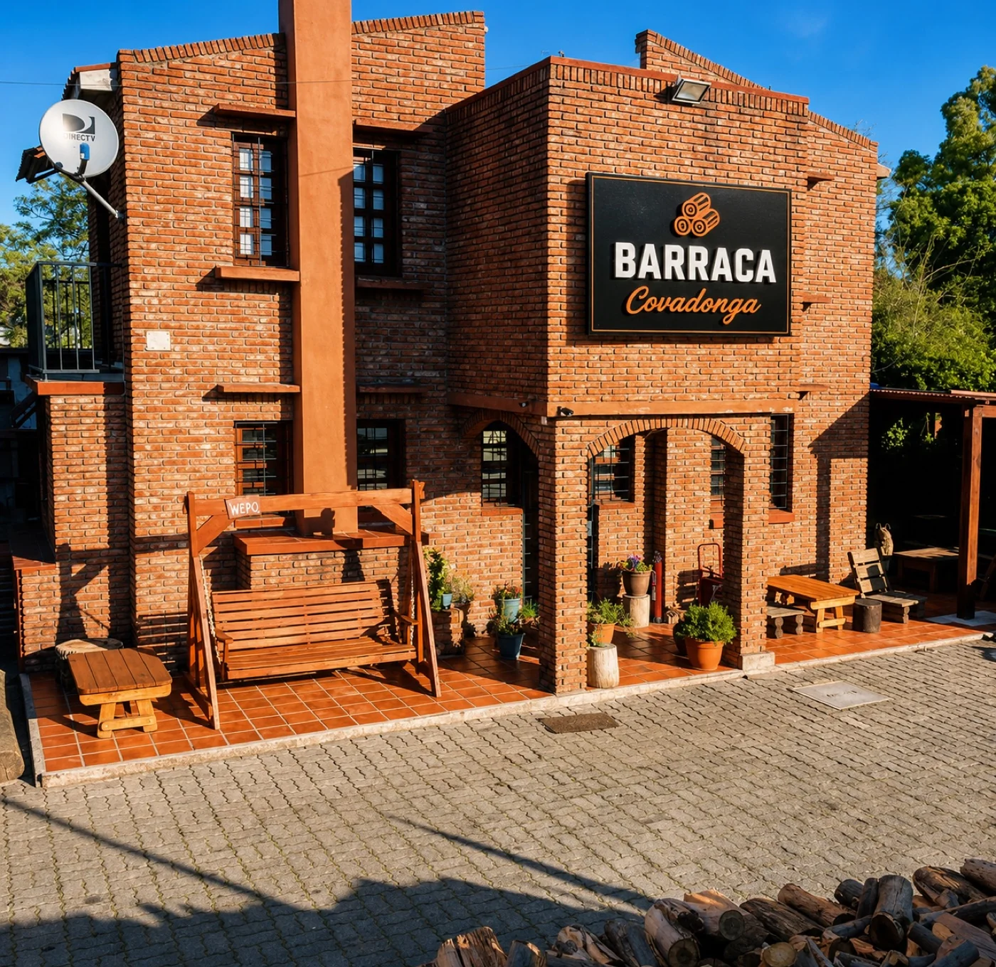 Fachada de Barraca Covadonga